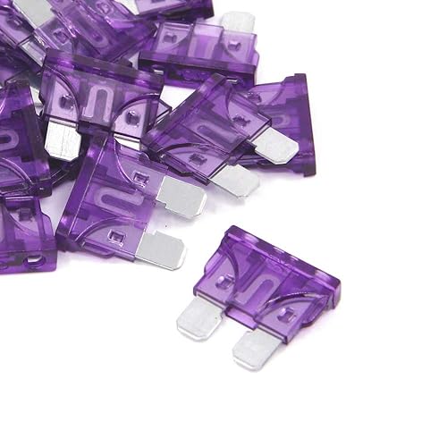 Miniatura 6 de (20 piezas) Fusible de hoja estándar de 35 amperios, fusible automotriz de 35 A para automóvil y camión