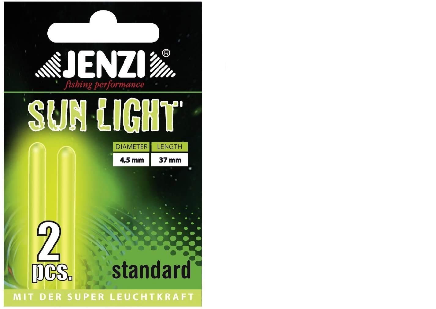 20 sztuk Jenzi oświetlenie na zatrzask 4,5 mm x 3,7 cm firmy Jenzi + naklejka Petri Heil