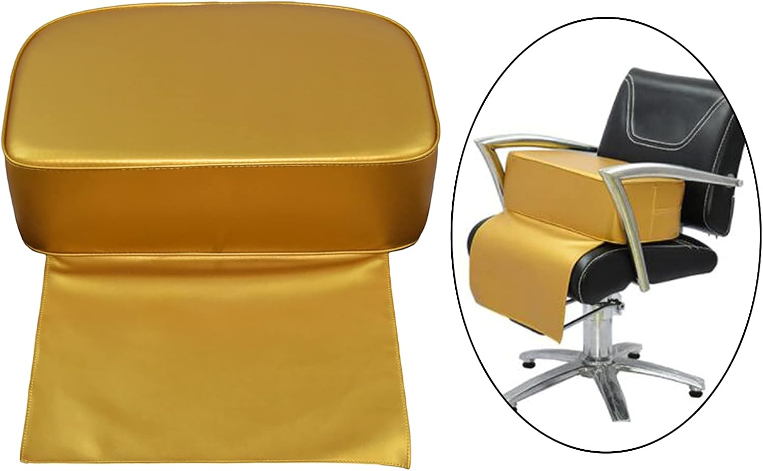 ピストロ サロン ブースター シートクッション ヘアカットとスタイリング用 Golden Beauty Barber Spa Equ