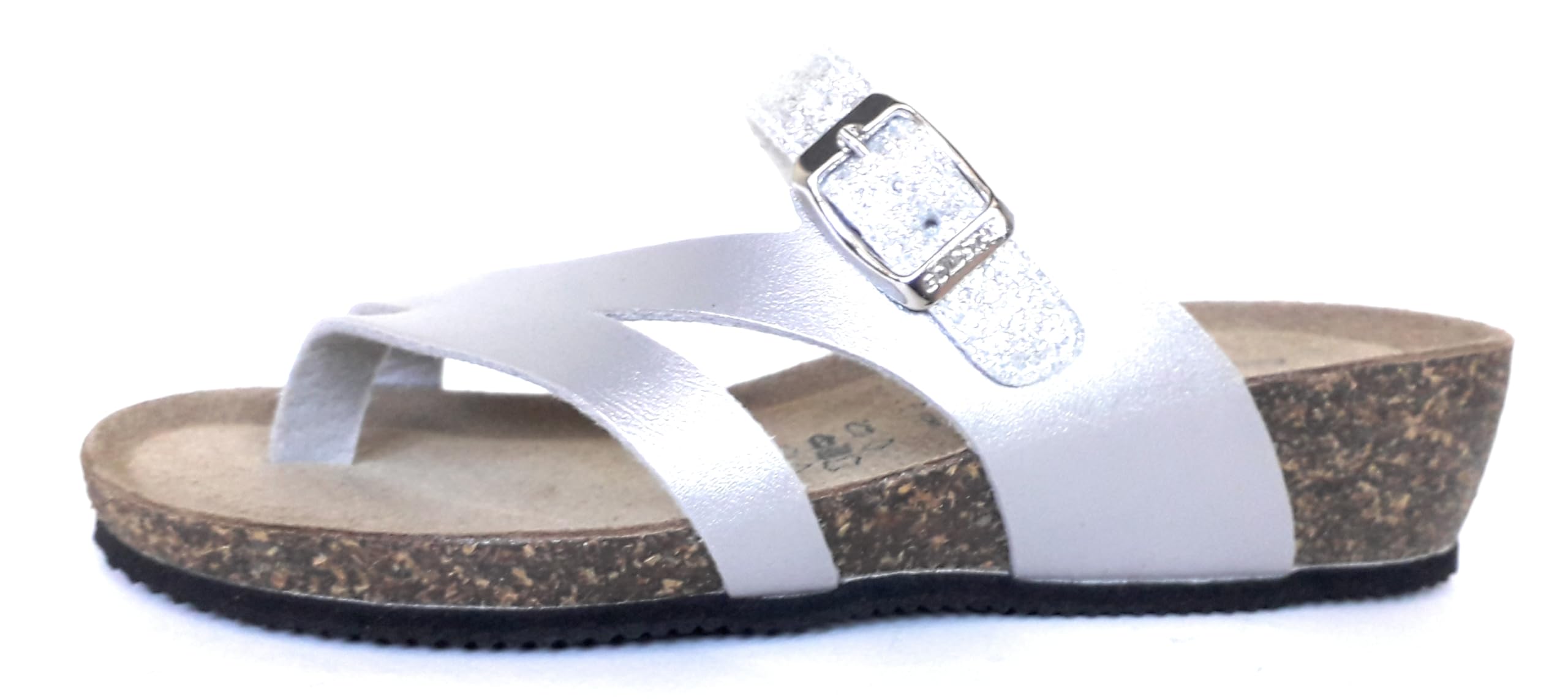 RAFTING GOLDSTAR CIABATTA INFRADITO DONNA CON ZEPPINA,ALTEZZA SUOLA DIETRO 4,5 CM E DAVANTI 1,5 CM,SOTTOPIEDE MORBIDO IN PELLE SCAMOSCIATA,FIBBIA REGOLABILE,NUMERO 39