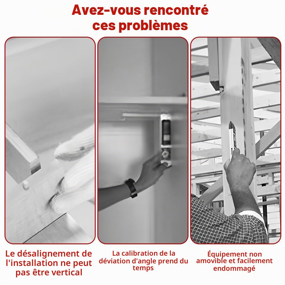 Lot de 2 équerres de positionnement à 90 degrés - Pinces à angle droit en alliage d'aluminium - Tendeur d'angle à angle droit - Outils de travail du bois - Équerre de charpentier pour le travail du