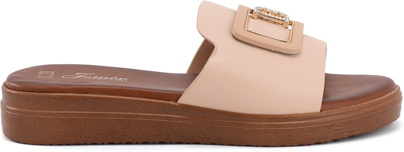 Sandales Pour Femmes Boho Beach Sandales Compensées Strass Talon