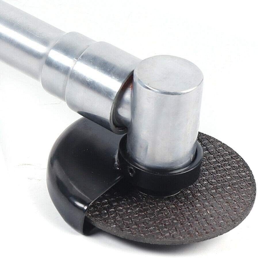DYRABREST Heavy Duty Angle Grinder Pneumatic Air Die Polisher Long Handle Cutting Machine Air Cutter Grinding Tool for Automobile Repair, Hardware Processing