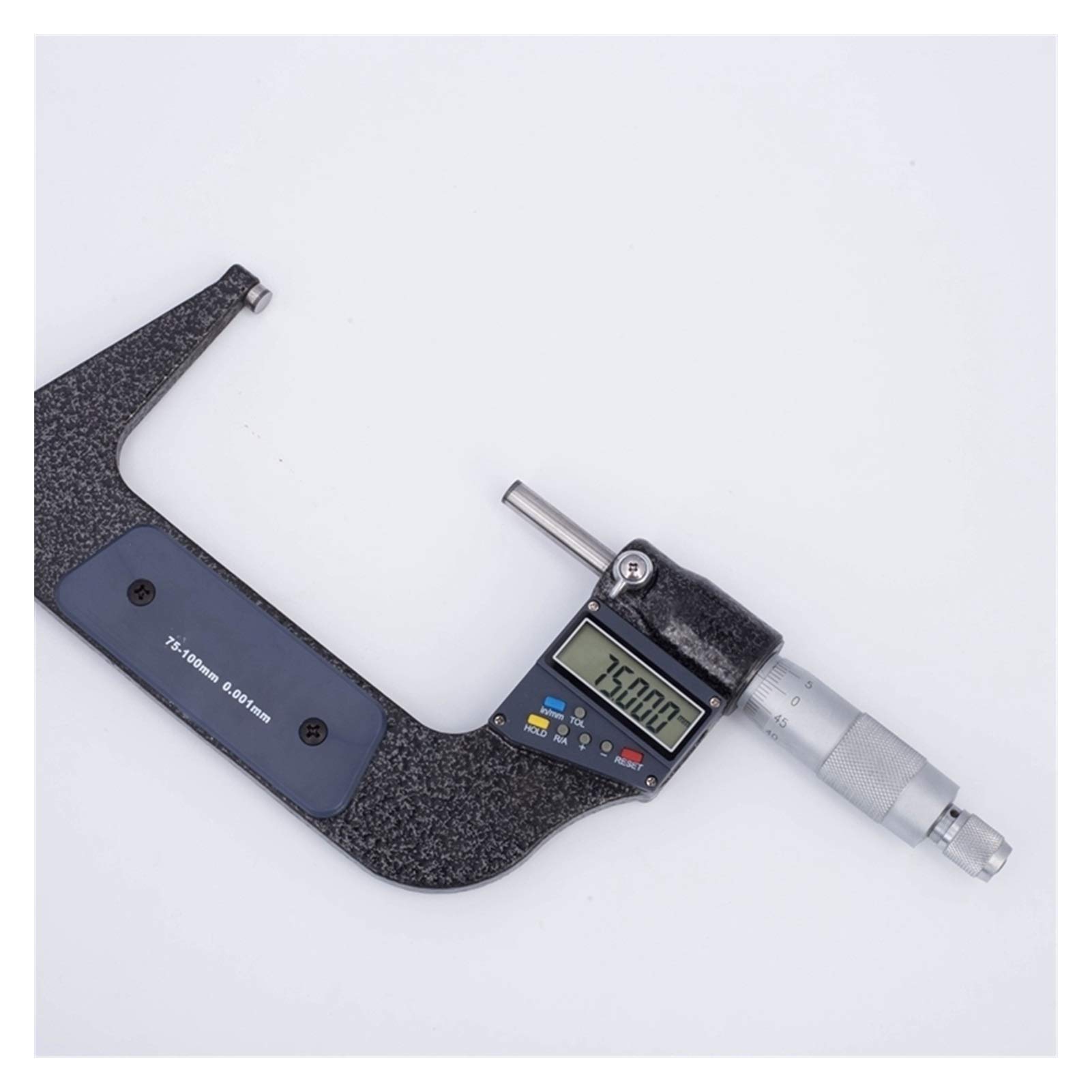 BüGelmessschraube 0,001mm digitales Mikrometer 0-100 mm elektronisches Außendurchmesser-Messwerkzeuge Messwerkzeuge 0-25-50-75-100mm 346 (Specification : 75 100mm)