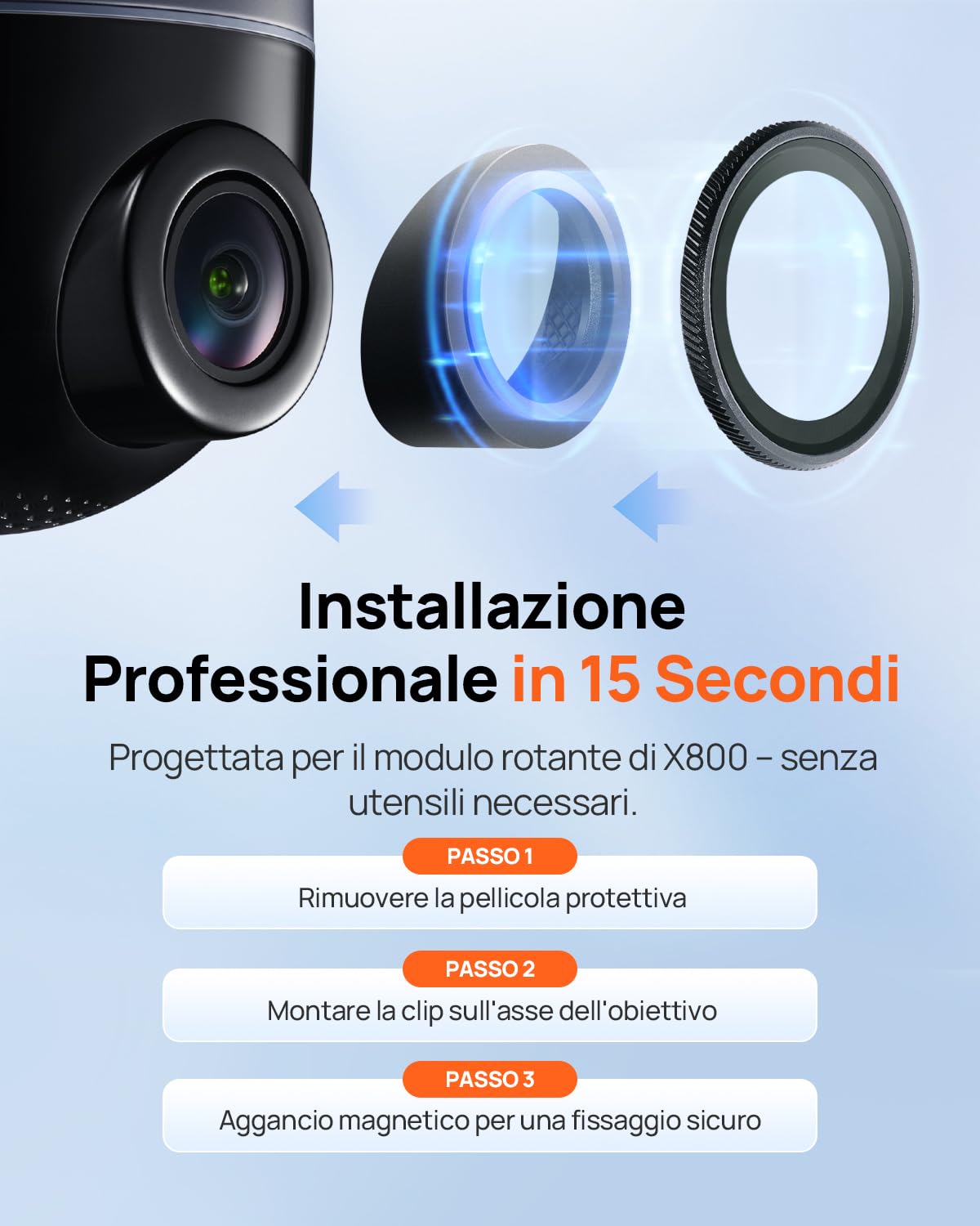 70mai Filtro CPL per 4K Dash Cam Omni/X800