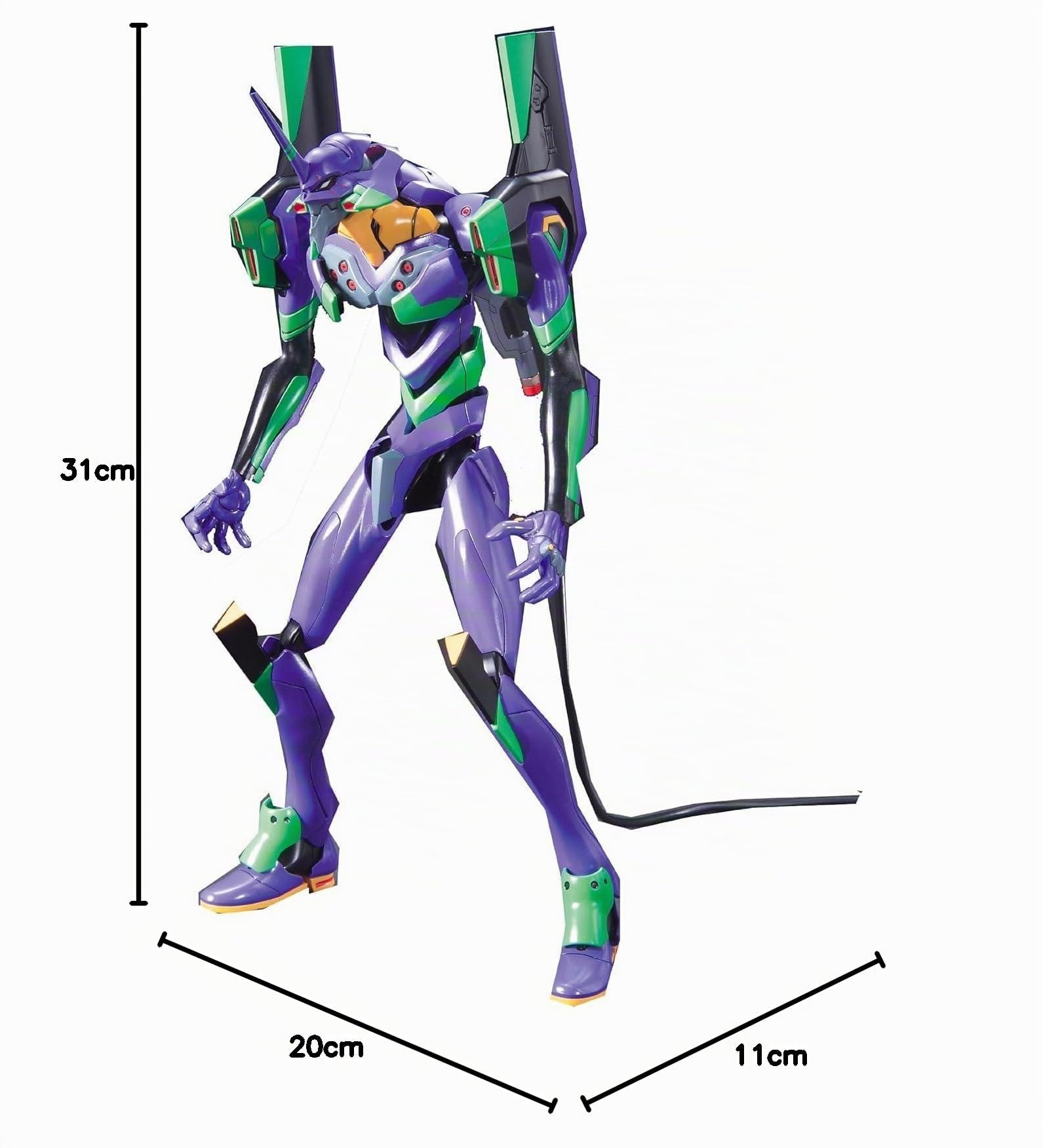 BANDAI SPIRITS LMHG Neon Genesis Evangelion Nuova Versione Cinematografica First Unit (Rebuild of Evangelion) Modello in Plastica Codificato a Colori (Nuova Versione del Pacchetto)