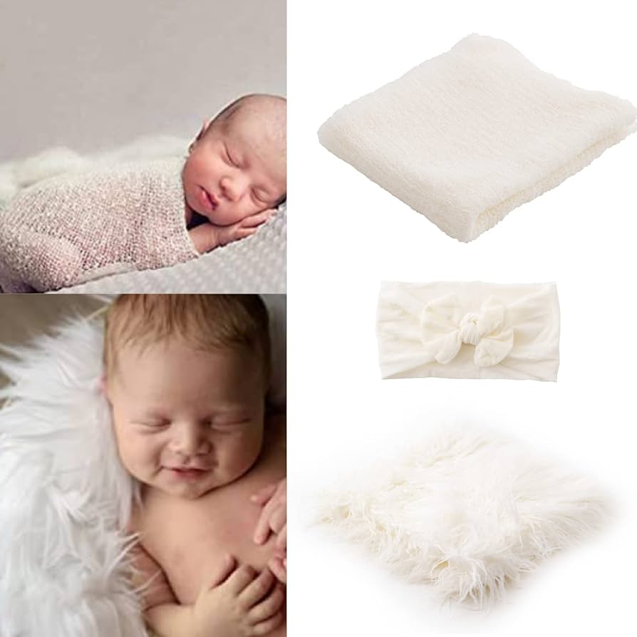 ニューボーンフォト　おくるみ　新生児 ニューボーンフォト おくるみラップ150×40㎝ 新生児 | Anela✯haku