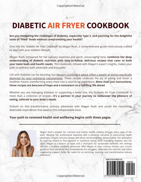 Diabetic Air Fryer Cookbook: Delicious, Simple, Healthy Recipes for Beginners. Tackle Type 1 & 2 Diabetes Efficiently. Suitable for Prediabetics and ... Meal Plan (Diabetic Cookbook Collection) - Image 2