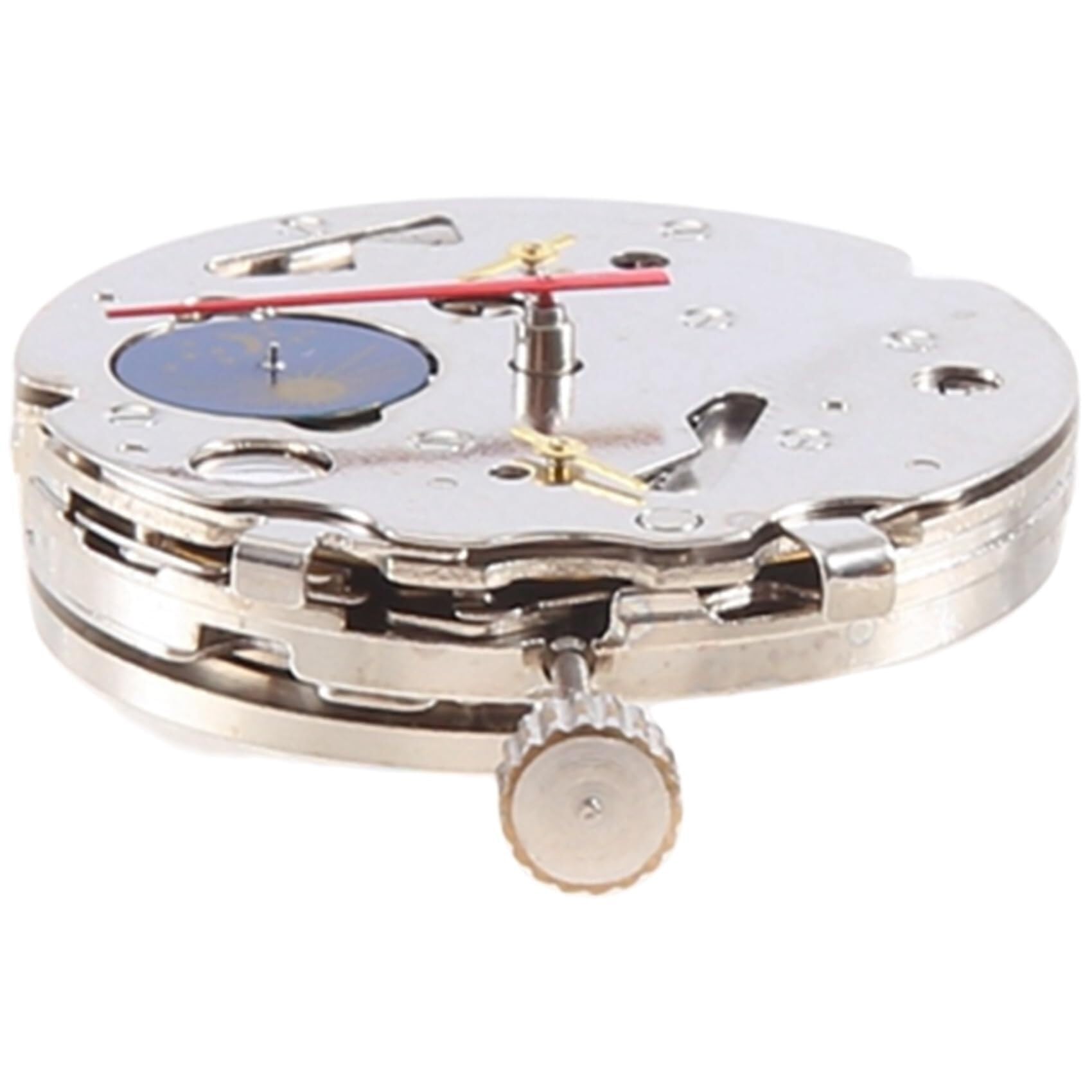 Piezas de Repuesto para Relojes con Movimiento mecánico automático ST16 - Accesorios de Repuesto para Seagull ST1654, Color Plata.