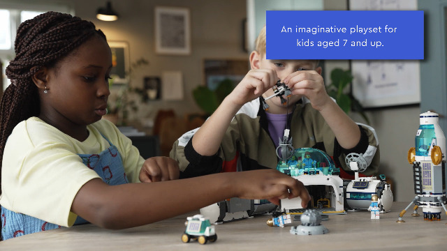 Amazon.com: LEGO City Lunar Research Base Outer Space Toy for Kids