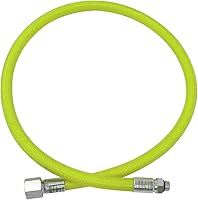 Vista 6 de XS Scuba Miflex Mangueras trenzadas de baja presión, amarillo suave, 36 pulgadas