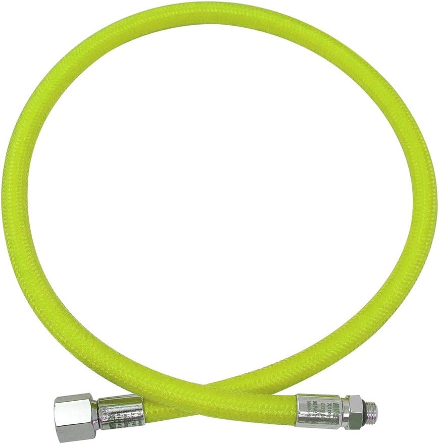 XS Scuba MIFLEX 30 Inch Low Pressure Regulator Hose - Yellow