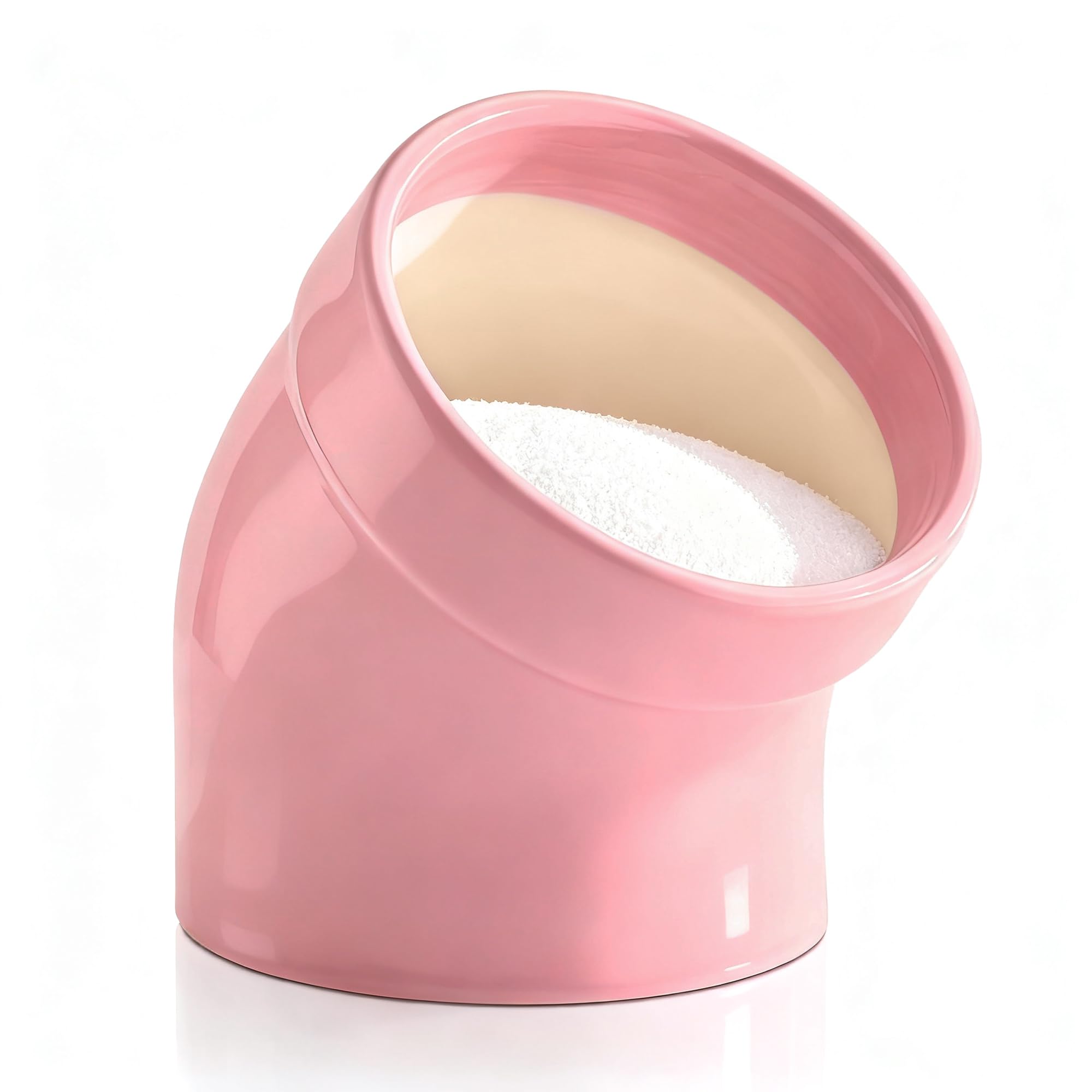 Pink Ceramic Salt Cellar - Dishwasher Safe -1