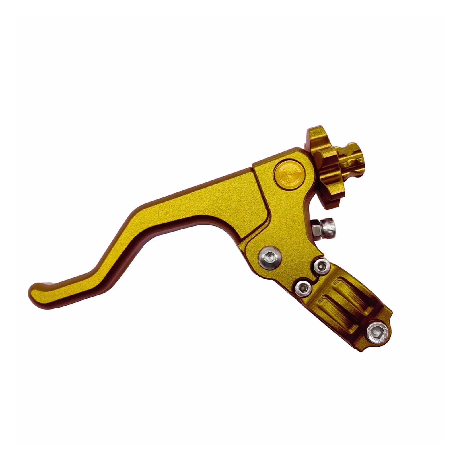 Twixral Motorbike Brake Levers Short Stunt Clutch Lever for Honda CBR 600 F2 F3 F4 F4i 650F CBR1000RR(Gold)
