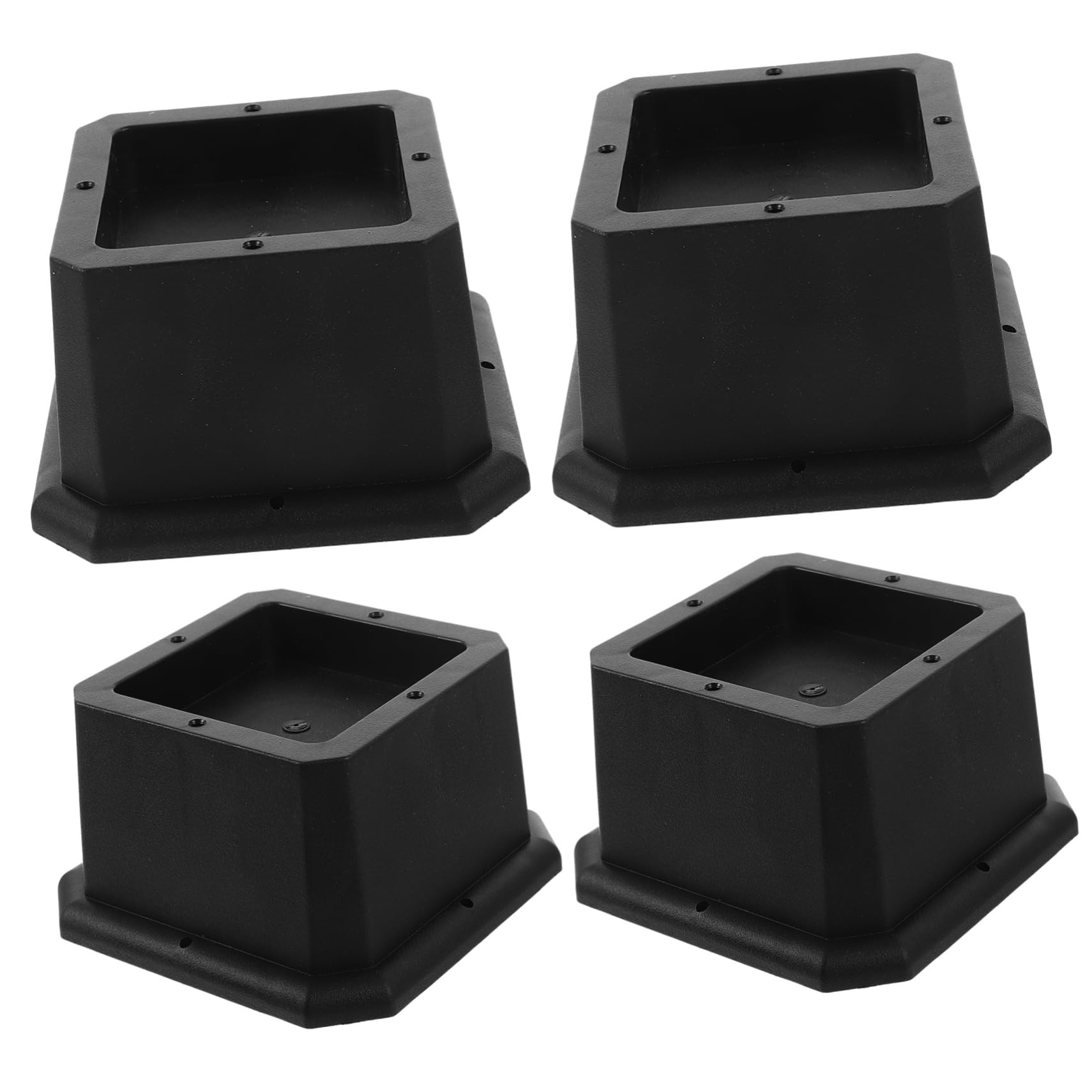 LIFKOME Adjustable Furniture Risers 4pcs Bed Foot Pad Elevate Sofa Table Chair Couch Home Appliances