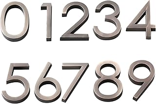OSALADI 10pcs Digital House Number Magnetic Signs Sign for Front Door The Office Stickers Adhesive Mailbox Numbers Mailbox Numbers Plaque Door House Number Door Number House Number Sign 3d