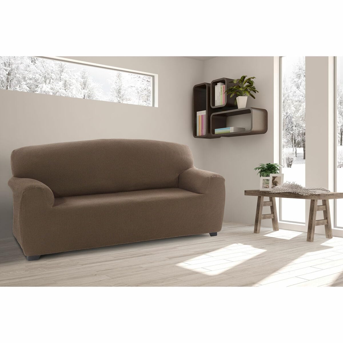 SOFAKOVER® Super Elastic Pocket Sofa Cover, 3 Seater Sofa Cover, Breathable, Comfortable and Durable, Sofa Cover - Image 3