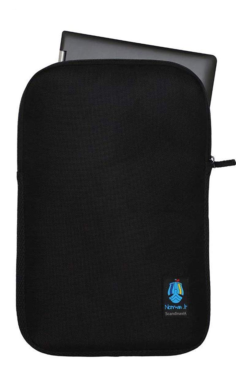NORMAN JR, Laptop Sleeve (Black) (13 inch, Black) (B07M5T8D9B) Amazon Price History, Amazon Price Tracker