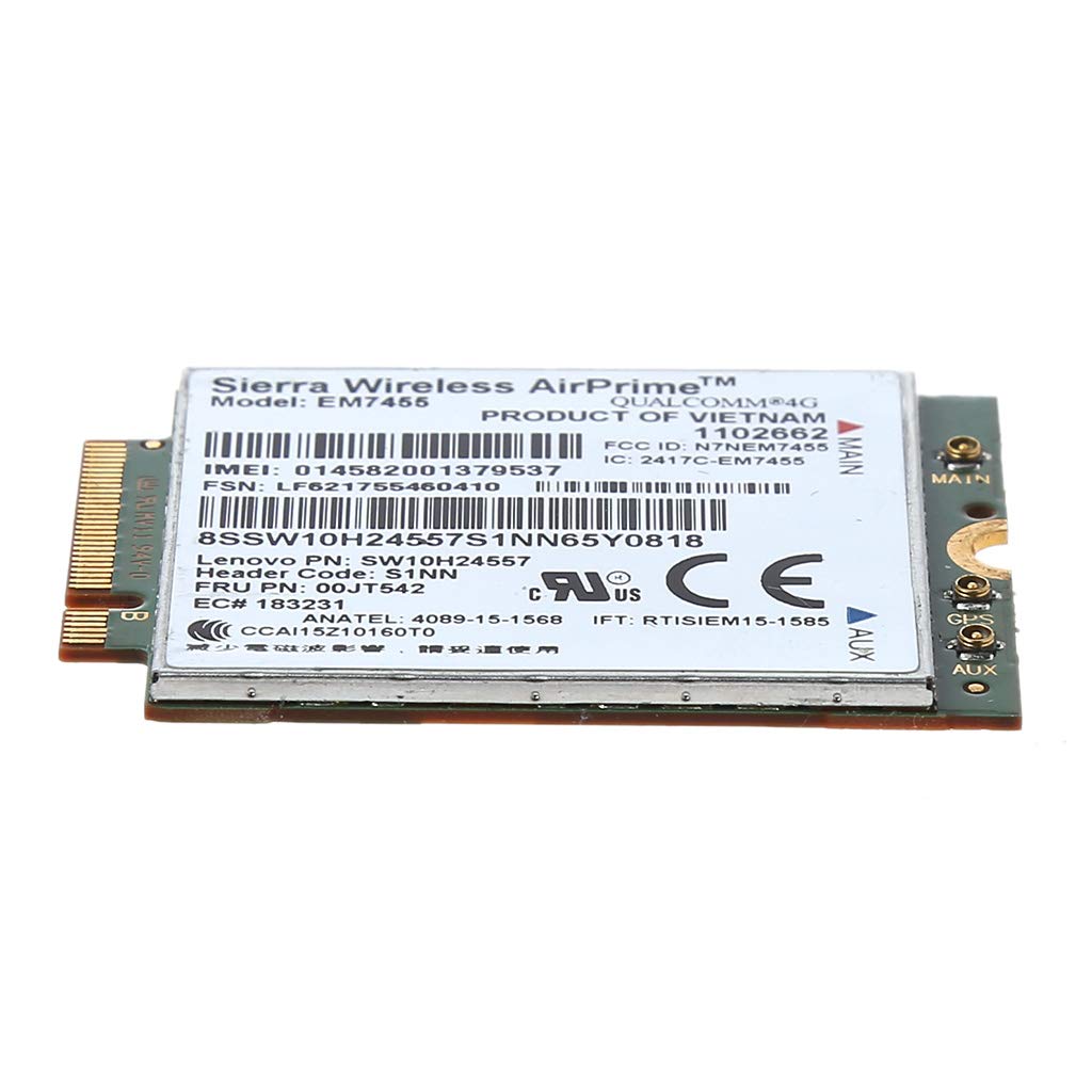 Scheda di rete EM7455 4G LTE WWAN modulo scheda wireless U: S1nn 00JT542 00JT547 per Sierra X270 T470 T470S T470P P51 P71 2017 X1 Accessori WLAN Scheda Depeng