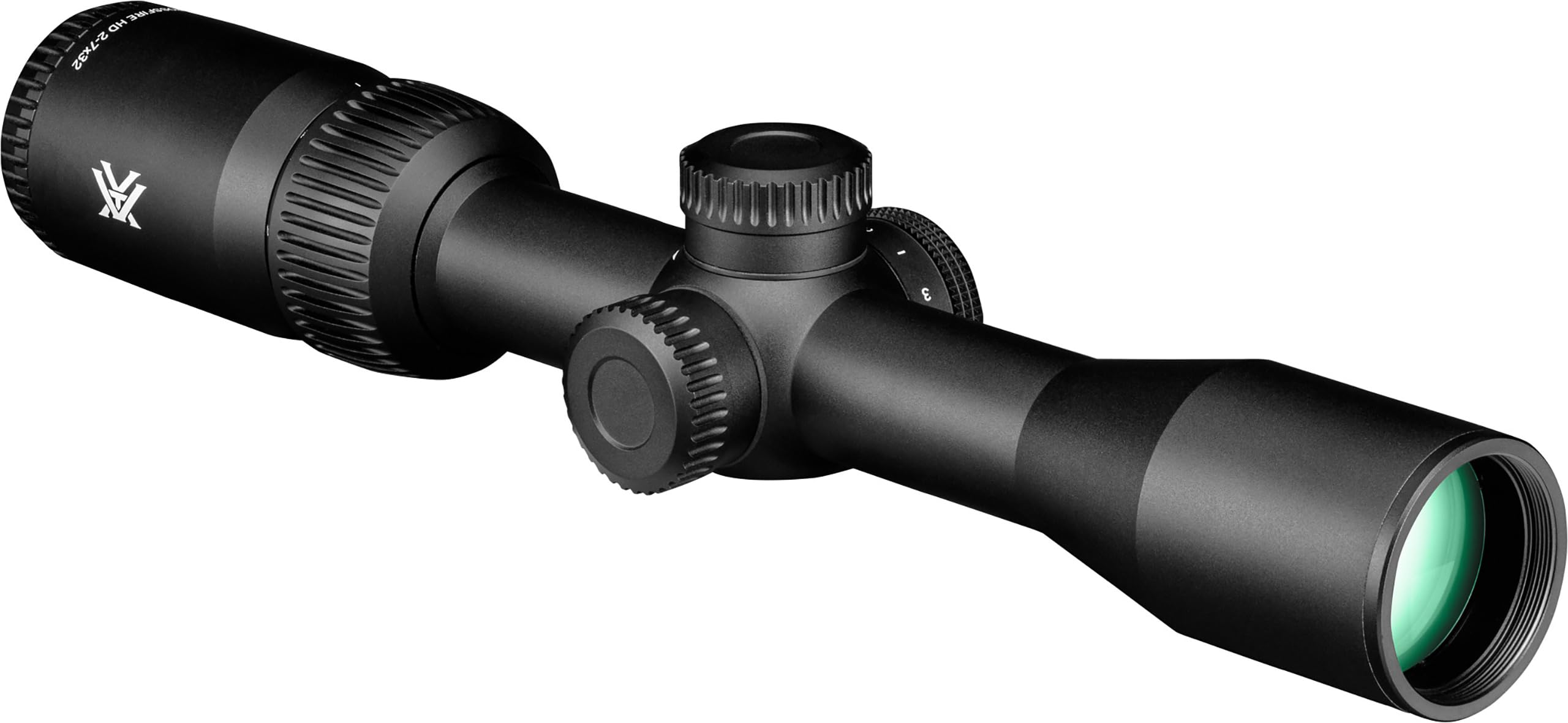 Vortex Crossfire HD 2-7x32 Second Focal Plane, 1-inch Tube Riflescope - Illuminated Dead-Hold 2A BDC MOA