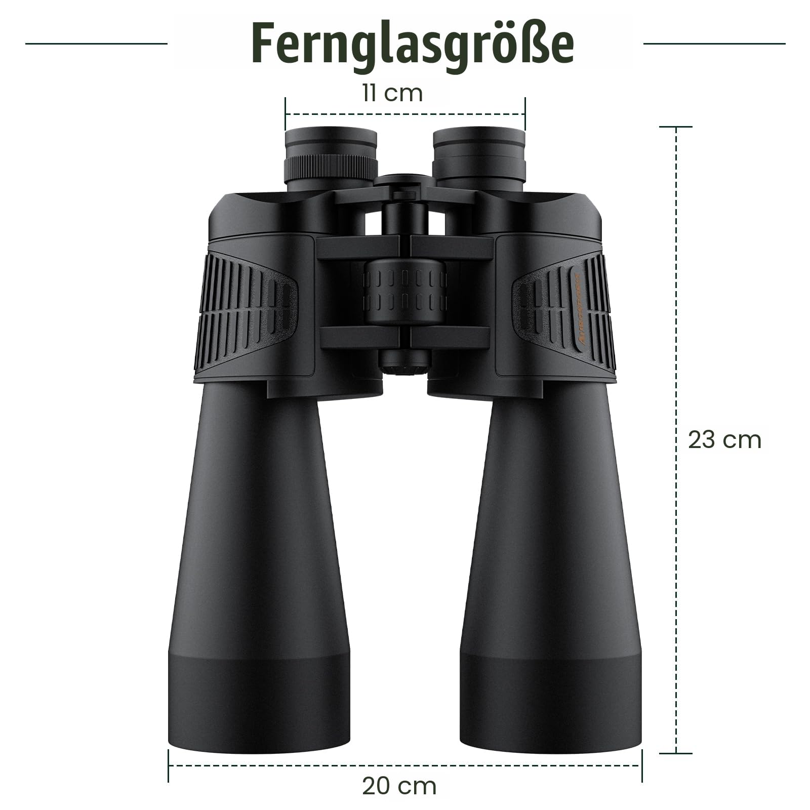 20 x 70 Fernglas für Erwachsene, leistungsstark, Aurosports HD-Fernglas mit klarer Sicht bei schwachem Licht, BAK4-Prisma, große Sicht für Vogelbeobachtung, Jagd, Reisen, Outdoor-Sport, Kreuzfahrt