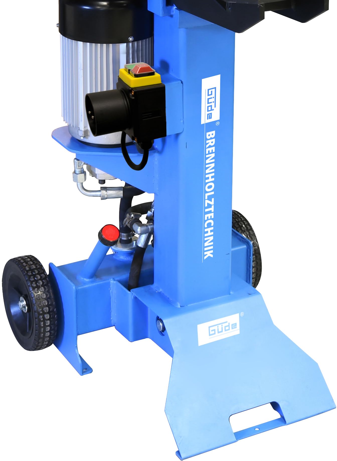 Güde Spaccalegna GHS 500/6TE (230 V, 3000 W, forza di spaccatura 6 tonnellate, pompa idraulica di alta qualità, pressione dell'olio 200 bar, corsa graduale, spaccatura Ø 300 mm, lunghezza 500 mm)