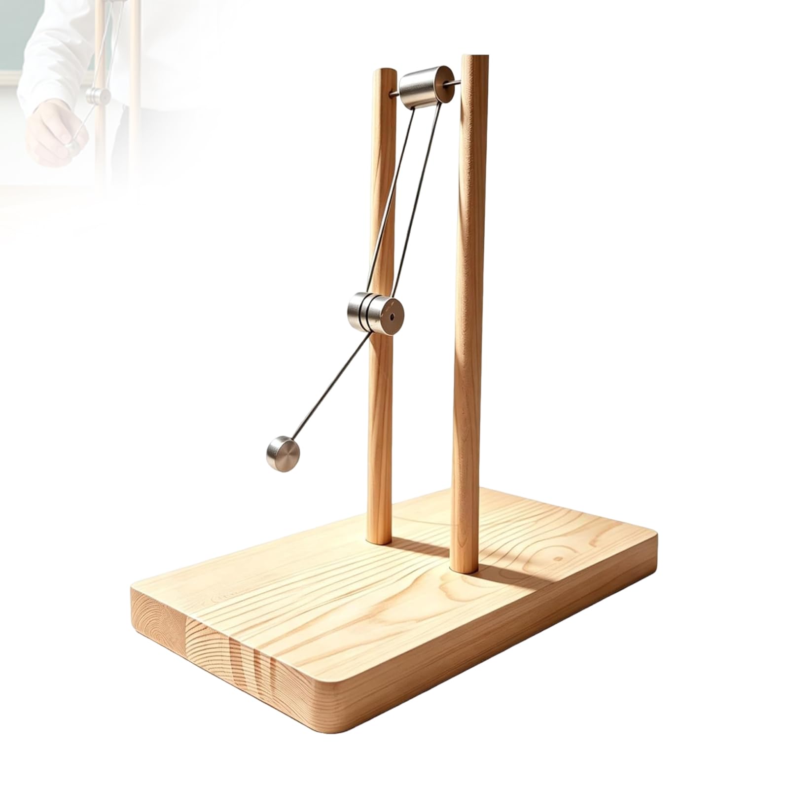 Pendolo Doppio Del Caos In Legno, Modello Dimostrativo Di Fisica Da Assemblare Fai-da-te, Scultura Di Energia Cinetica Da Scrivania, Decorazione Artistica Scientifica Per Casa, Ufficio E Studio,