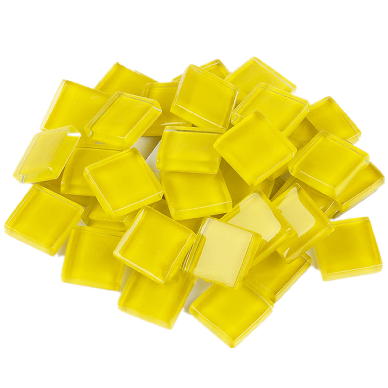 200 Carreaux Mosaïque Plastique Colorés - Carrés 1x1 Cm - Pour DIY, Décoration Cadres, Vases, Lampes - 7