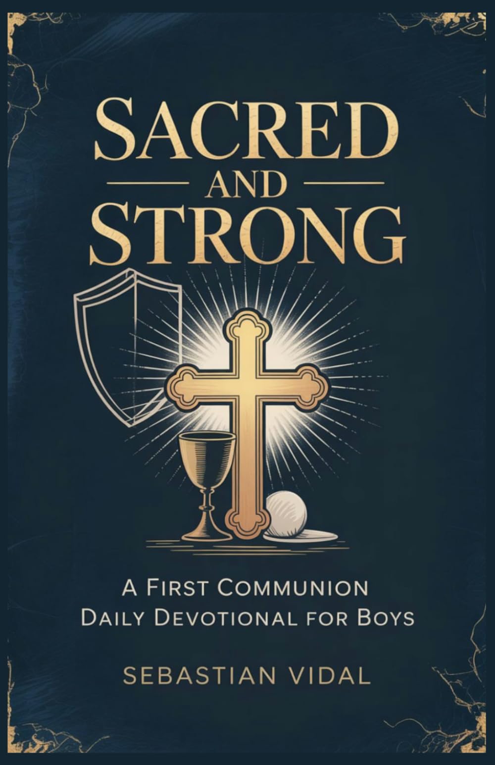 SACRED AND STRONG: A First Communion Daily Devotional for Boys.
