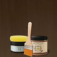 Vista 34 de Retique It Kit de acabado para encimera de madera – Vaya más allá de la imitación de madera con imprimación base de madera líquida y tintura en gel