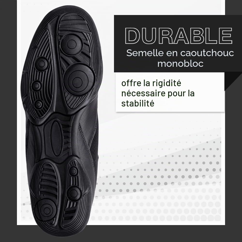 CORE Chaussures de Lutte pour Hommes, Femmes et Enfants - Wrestling Shoes, Lutte Homme - Chaussures d'arts Martiaux antidérapantes