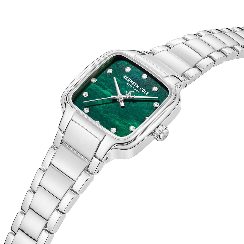 Kenneth Cole New York Reloj automático de Acero Inoxidable de 34,5 mm para Mujer
