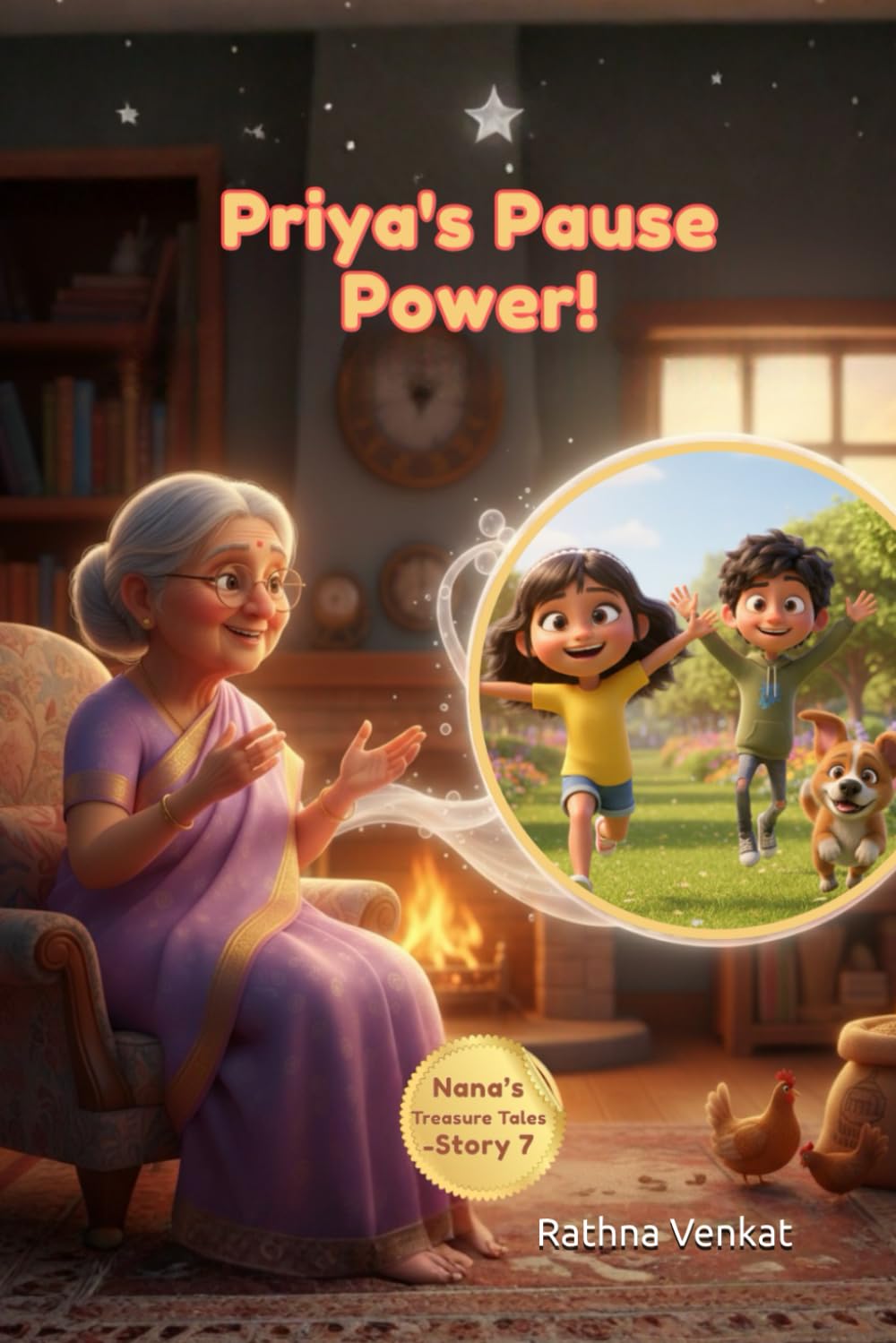 Priya’s Pause Power!: A Story About Choosing What’s Right Over What’s Easy (Nana’s Treasure Tales — Book 7)