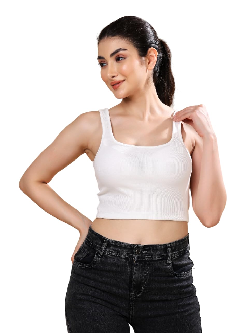 american symbol Women?s Ribbed Sleeveless Solid Tank Top-picture-39
