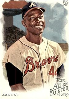 2019 Topps Allen & Ginter #50 Hank Aaron Atlanta Braves Baseball Card
