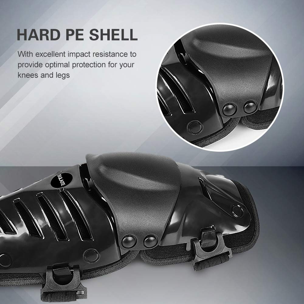 Rodilleras para motocicleta: protectores de rodilla duraderos para protección contra impactos y comodidad