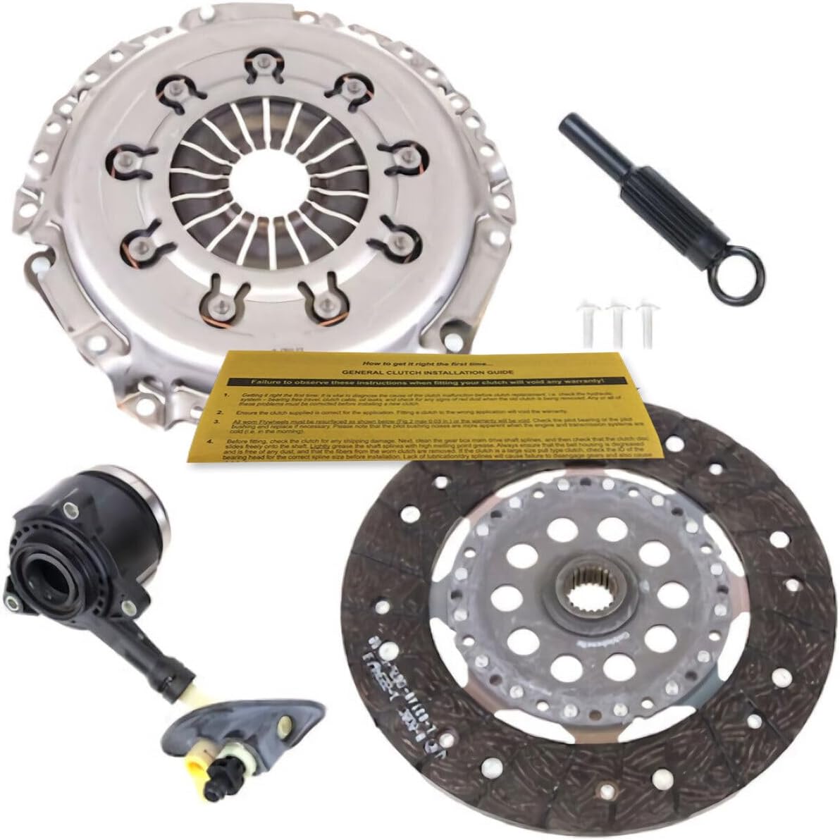 LUK OE CLUTCH KIT+ SLAVE CYL FOR 2012-2018 FORD FOCUS 2.0 DOHC