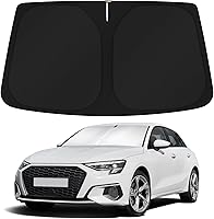 Vista 39 de KUST Parasol para parabrisas para BMW X1 F48 2016, 2017, 2018, 2019, 2020, 2021, 2022, accesorios de ajuste personalizado, parasol plegable