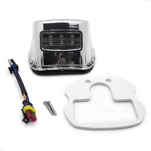 Miniatura 8 de Luces de freno traseras SMT-RED compatibles con lente transparente XL Harley Dyna Sportster 1999 y posteriores B075VLXQ7V