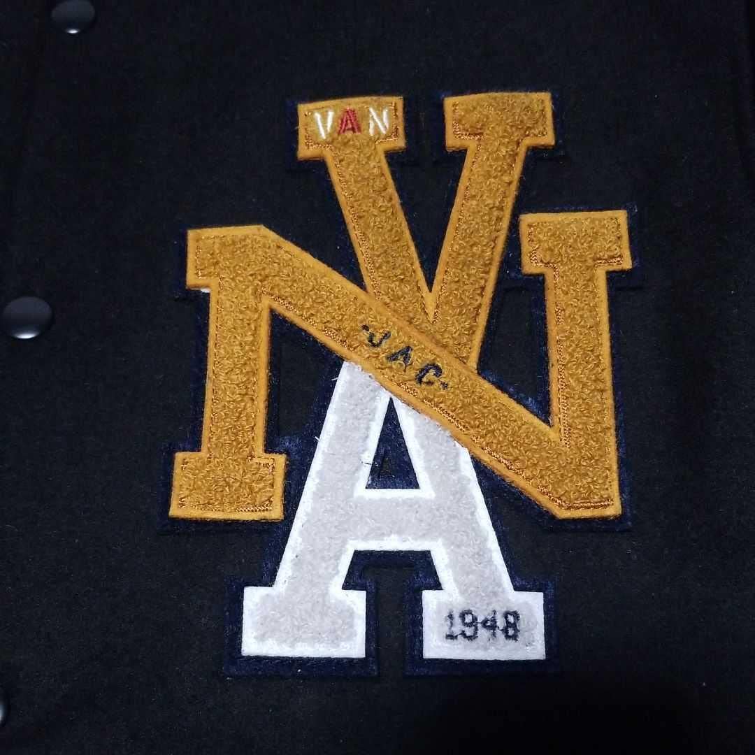 Amazon.co.jp: VAN jacketスタジャン size XL サガラ刺繍 : ファッション