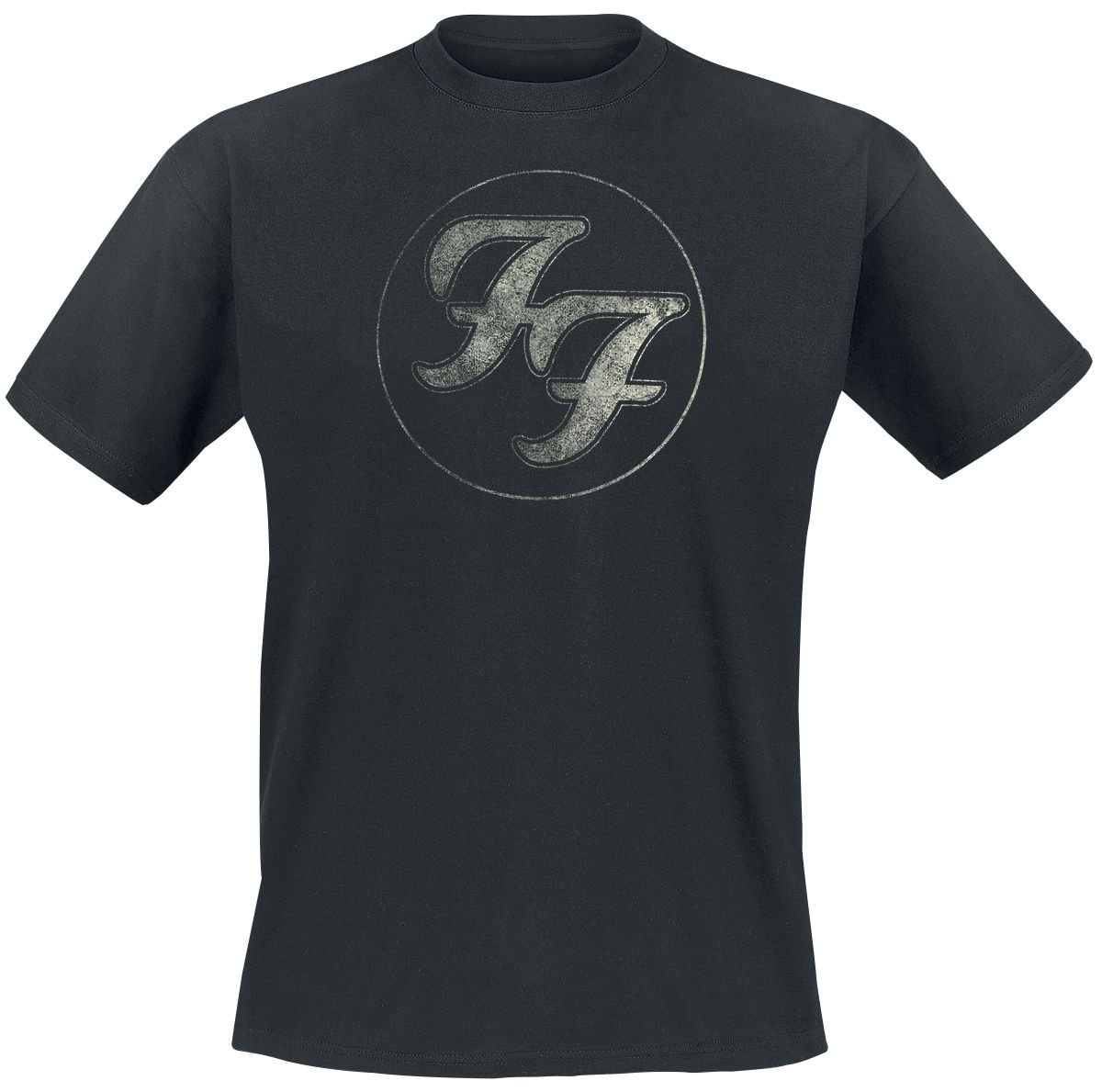 FOO Fighters Herren Logo in Circle T-Shirt (1er Pack)
