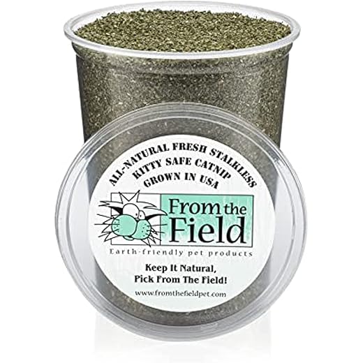 From The Field Catnip Stalkless Tub 6-Ounce