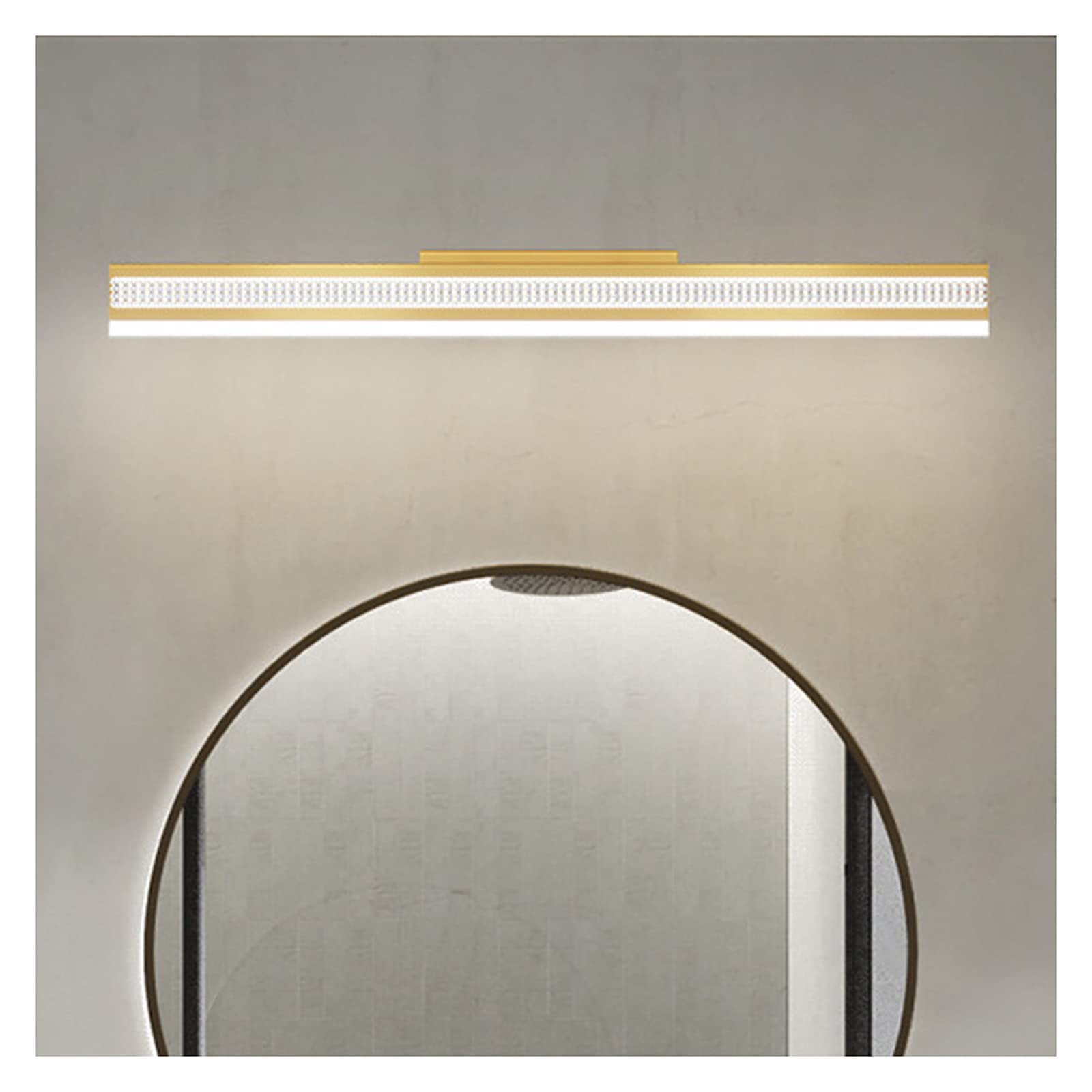 Brouillard coiffeuse maquillage éclairé par applique LED 61cm - 4