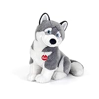Trudi Husky Marcus Cane peluche gioco, regalo Natale e compleanno | 21x34x31cm taglia