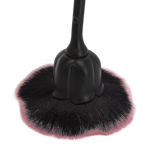 Miniatura 6 de 2 cepillos para quitar polvo para arte de uñas, cepillo limpiador de polvo para arte de uñas, cepillo suave y esponjoso para maquillaje diario y