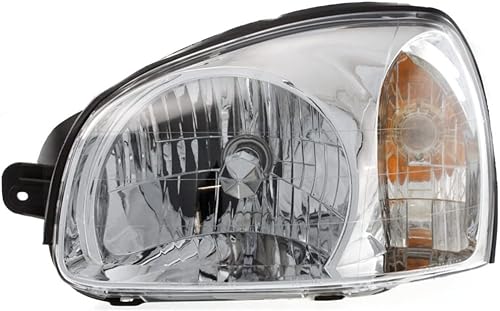 XAUJGRA Headlight Fits LX GLS Models Left With Bulb Clear Lens