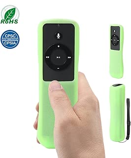 SIKAI Silicone Case for Echo, Echo Dot, Echo Plus, Echo Show and Echo Spot Remote Shockproof Protective Cover for Amazon Echo Alexa Voice Remote Anti-Lost with Remote Loop (Glow in Dark Green) - coolthings.us