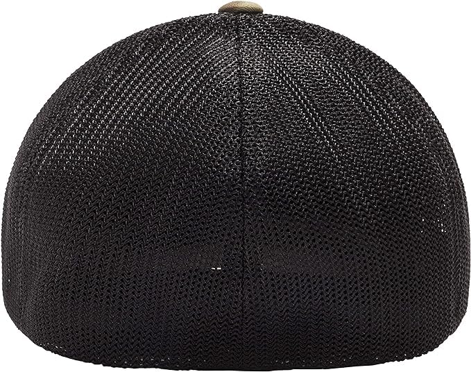 Image of Flexfit Unisex Mesh Fitted 2-Tone Trucker Hat, One Size