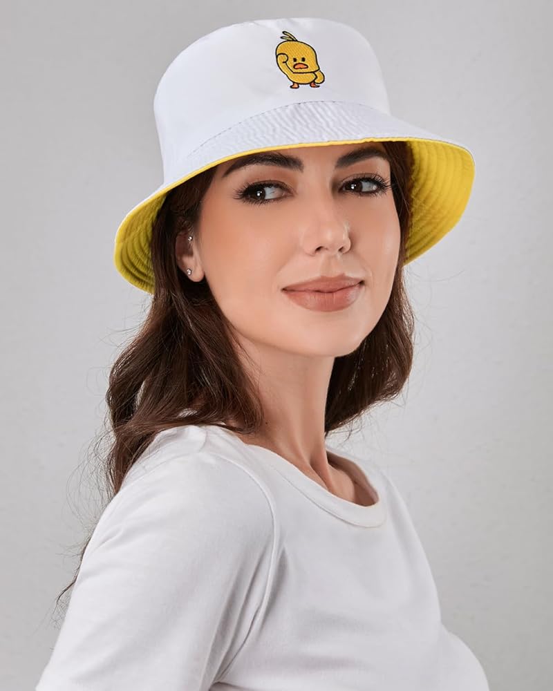 Oudrspo Chapeau Seau De Style Ethnique Africain, Casquette De Pêcheur D'été Pour Femmes Hommes, Chapeau De Soleil De Plage Pliable Unisexe Pour Les Vacances, Les Voyages En Plein Air