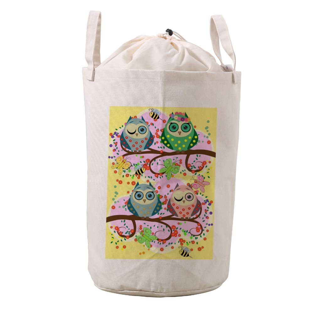 Bolsa de ropa de baño de lino para la playa o piscina con estampado infantil